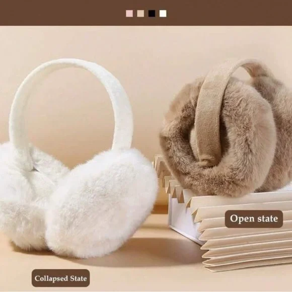 Elegant Black Faux Fur Women's Accessory - Picture 5 of 7